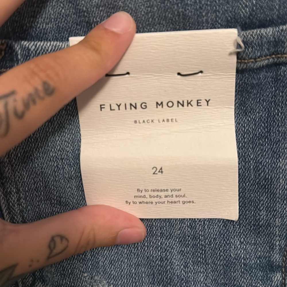 Flying Monkey Ripped Jeans - Picture 4 of 6